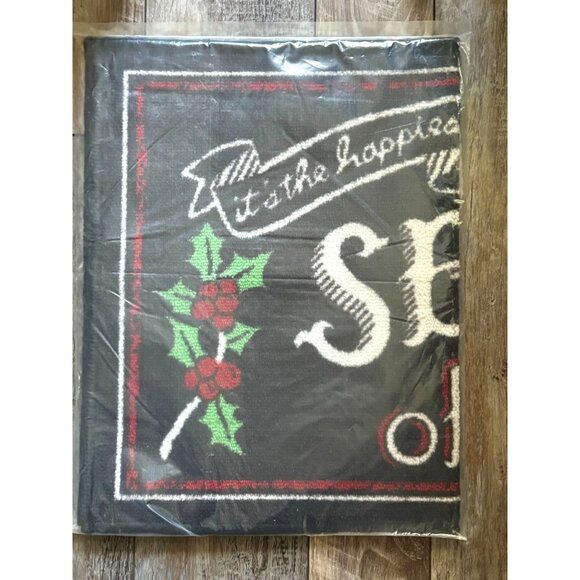 St. Nicholas Square "Happiest Season Of All" Printed Rug - Picture 2 of 6
